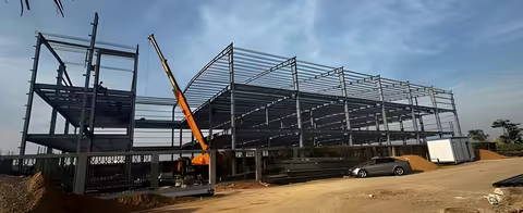EMC 8 construction progress on site